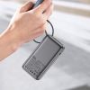 Батарея универсальная Acefast 10000mAh 30W PD, USB-C witch cable, USB-A, Li-Pol, M7 Black (6974316283379) изображение 5