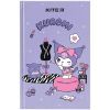 Блокнот Kite А6 Kuromi, тверда обкладинка, 80 аркушів, клітинка (HK24-199-2)