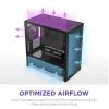Корпус NZXT H3 Flow All Black (CC-H31FB-01) зображення 6