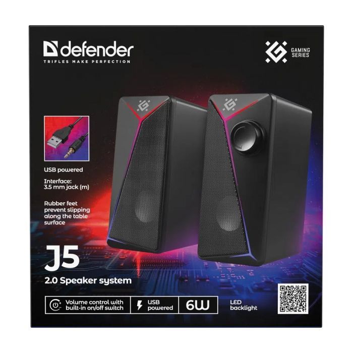 Акустическая система Defender J5 Black (65965) изображение 6