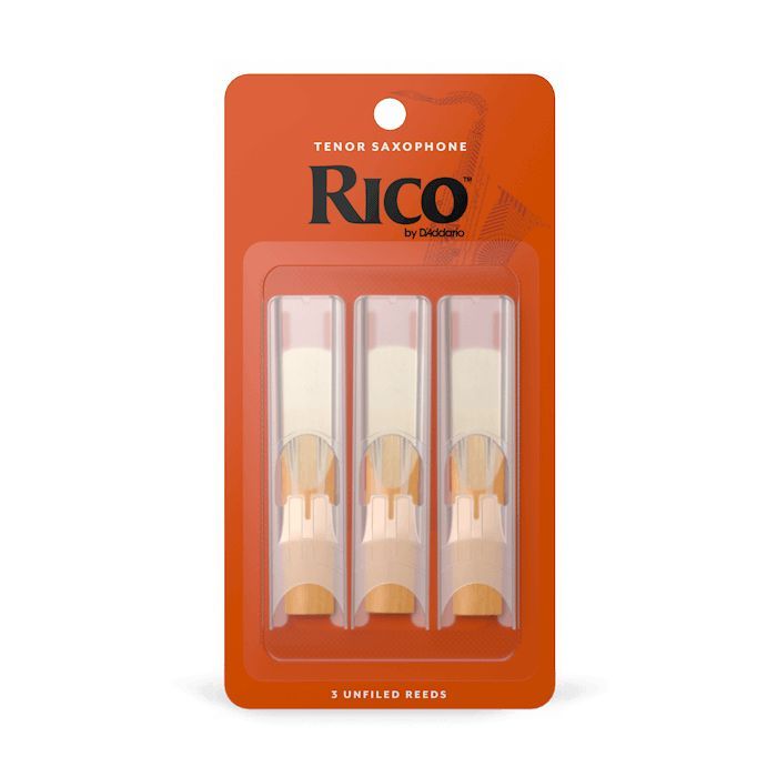 Трость для саксофона D'Addario Rico - Tenor Sax #2.5 - 3-Pack (RKA0325)
