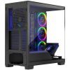 Корпус Modecom VOLCANO STELLAR ARGB MIDI 5x120mm fans BLACK (AT-STELLAR-5F-ARGB-10) изображение 4