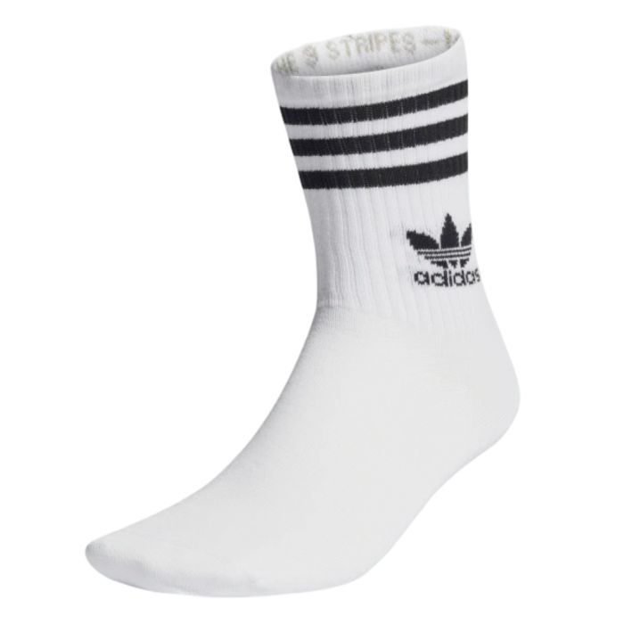 Шкарпетки Adidas Crew Sock 3str IJ0733 білий S (37-39) (4066762034659)