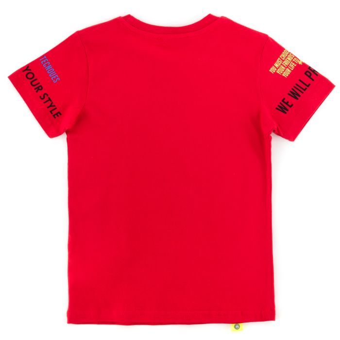 Футболка детская Blueland PEACEFUL (11016-122B-red) изображение 2