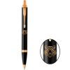 Ручка шариковая Parker IM 17 ZODIAC Black GT BP Тигр (22032_Z101y)