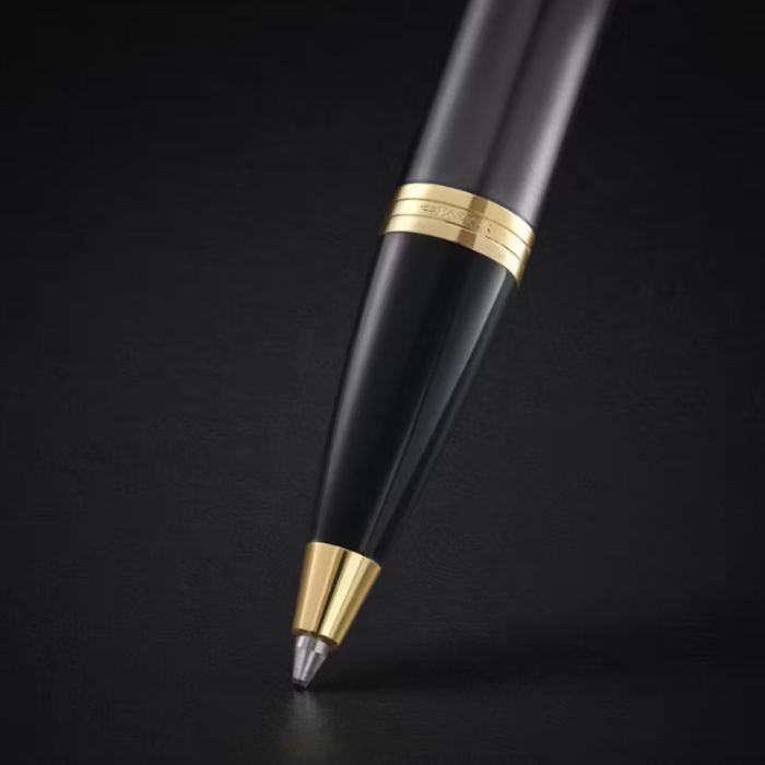 Ручка кулькова Parker IM 17 Grey Lacquer GT BP (21 132) зображення 4