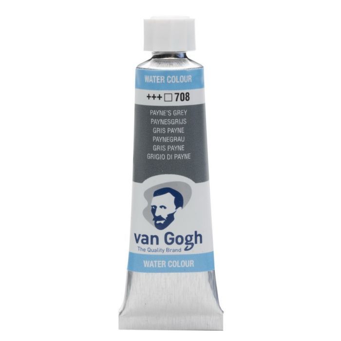 Акварельні фарби Royal Talens Van Gogh (708), Сірий пейна, туба 10 мл (8712079418090)