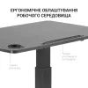 Приставний стіл OfficePro з регулюванням ODM380B (ODM380B) зображення 8