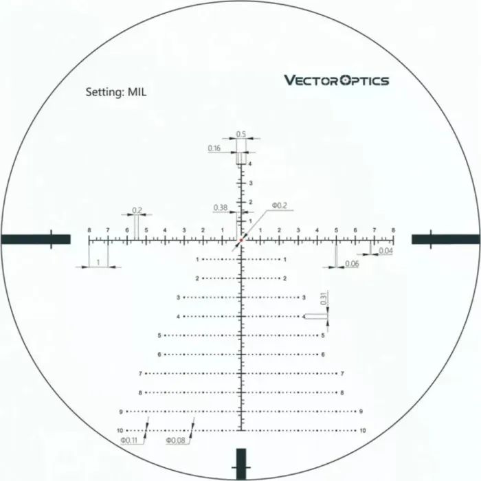 Оптический прицел Vector Optics Continental 3-18x50 (34 мм) illum. FFP VCT-34 (SCFF-28) изображение 11