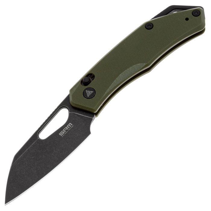Ніж SRM Cub, 154CM, G10, олива (261M-GP)