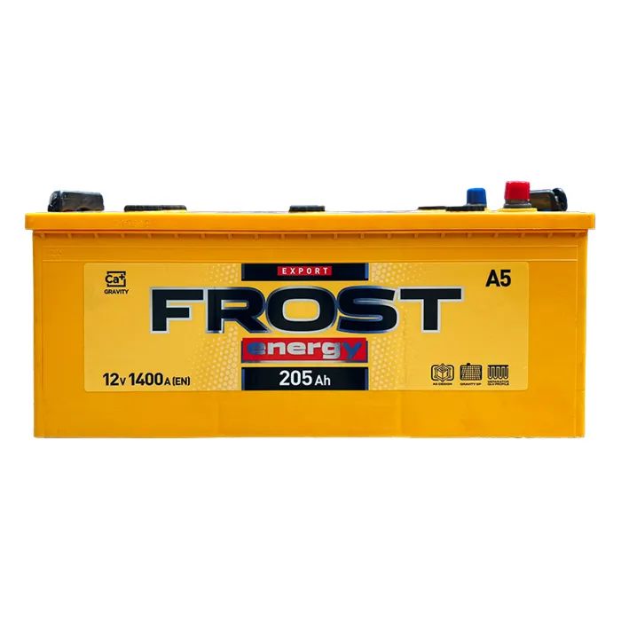 Аккумулятор автомобильный FROST ENERGY 205Ah бокова(+/-) (1400EN)