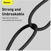 Дата кабель USB 2.0 AM to Lightning 2.0m 2.4A black Baseus (CALYS-C01) зображення 11