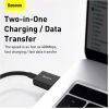 Дата кабель USB 2.0 AM to Lightning 2.0m 2.4A black Baseus (CALYS-C01) зображення 7