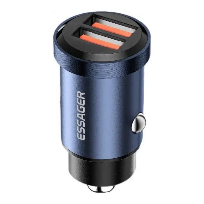 Зарядное устройство Essager 2xUSB 30W blue (ECC2A-TL03) изображение 2