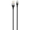 Дата кабель USB 2.0 AM to Lightning 1.0m 2.4A double-sided NB188 gray XO (6920680879694)