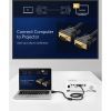 Кабель мультимедійний VGA M to VGA M 1.0m VG101 black Ugreen (11673) зображення 6 Кабель мультимедійний VGA M to VGA M 1.0m VG101 black Ugreen (11673) зображення 6