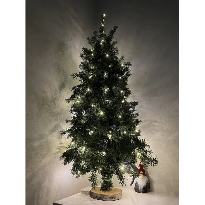 Гирлянда Luca Lighting струна, 3 м, класична біла, 30 LED 3AA, дисплей+таймер (8718861694093) изображение 4