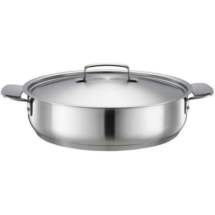 Сотейник Fiskars All Steel глибокий матовий 28 см (1064749)