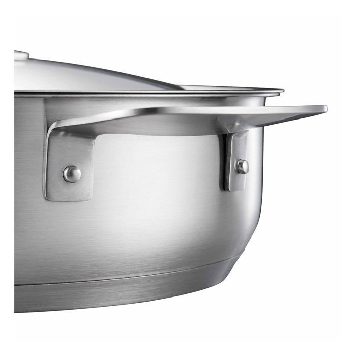 Сотейник Fiskars All Steel глибокий матовий 28 см (1064749) изображение 4