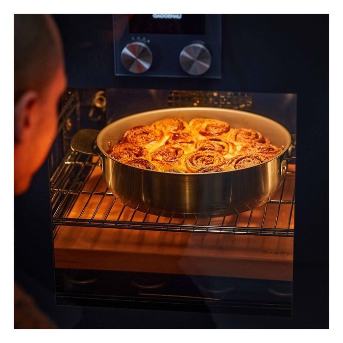 Сотейник Fiskars All Steel глибокий матовий 28 см (1064749) изображение 6