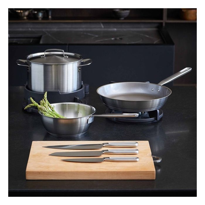 Сотейник Fiskars All Steel глибокий матовий 28 см (1064749) изображение 8