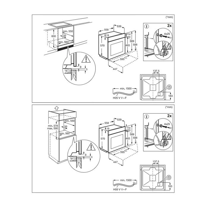 Духова шафа Electrolux LOFGF00BK зображення 6