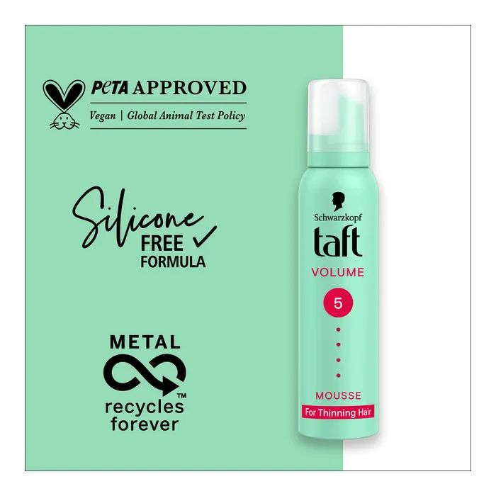 Пенка для волос Taft Volume 5 200 мл (9000100728249) изображение 6