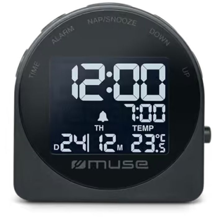 Настільний годинник Muse цифровий сірий (M-09 CW) зображення 2