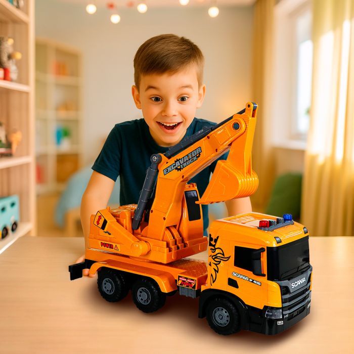 Спецтехніка TechnoDrive Super Big Truck Екскаватор Scania (5006KS) зображення 12