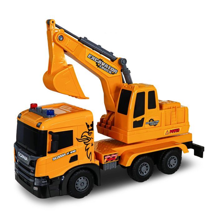 Спецтехніка TechnoDrive Super Big Truck Екскаватор Scania (5006KS)