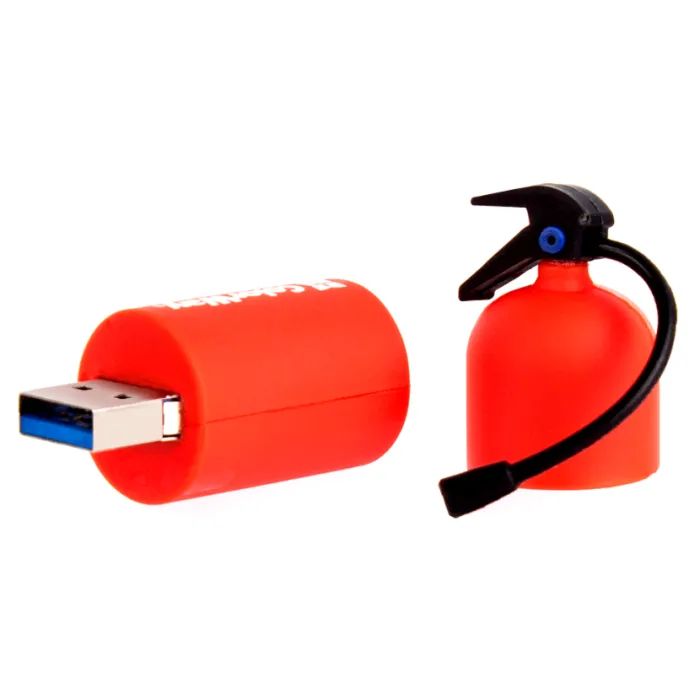 USB флеш накопитель ColorWay Fire 64 GB USB 3.0 Red (CW-USBFE64) изображение 4