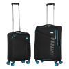Набір валіз 2E Trek (M+S), чорні (2E-SPE-TREK-SET4-BK) зображення 2