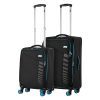 Набір валіз 2E Trek (M+S), чорні (2E-SPE-TREK-SET4-BK) зображення 3