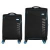 Набір валіз 2E Trek (M+S), чорні (2E-SPE-TREK-SET4-BK) зображення 4
