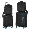 Набір валіз 2E Trek (M+S), чорні (2E-SPE-TREK-SET4-BK)