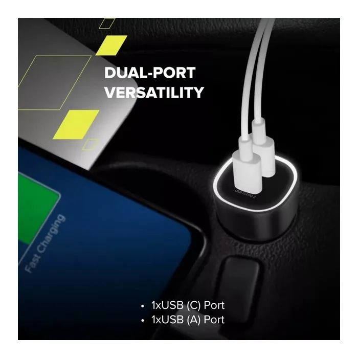 Зарядное устройство Canyon 1xUSB + 1xUSB-C PD85W black (CNE-CCABR8AC) изображение 10