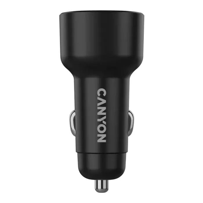 Зарядное устройство Canyon 1xUSB + 1xUSB-C PD85W black (CNE-CCABR8AC) изображение 3