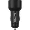 Зарядное устройство Canyon 1xUSB + 1xUSB-C PD85W black (CNE-CCABR8AC) изображение 3