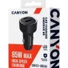 Зарядное устройство Canyon 1xUSB + 1xUSB-C PD85W black (CNE-CCABR8AC) изображение 6