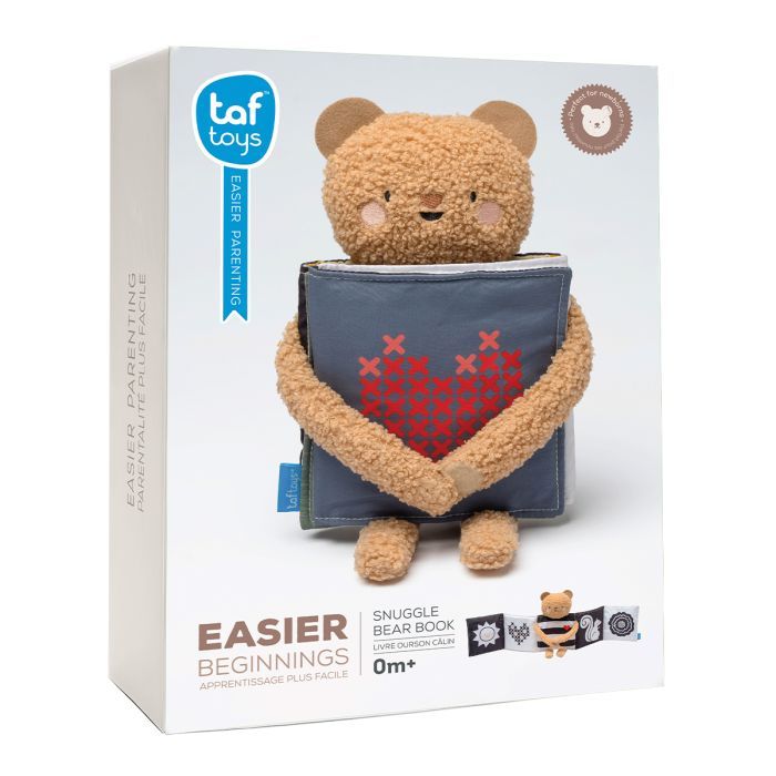 Развивающая игрушка Taf Toys Развивающая книжка Объятия мишки 2 в 1 (13795) изображение 2