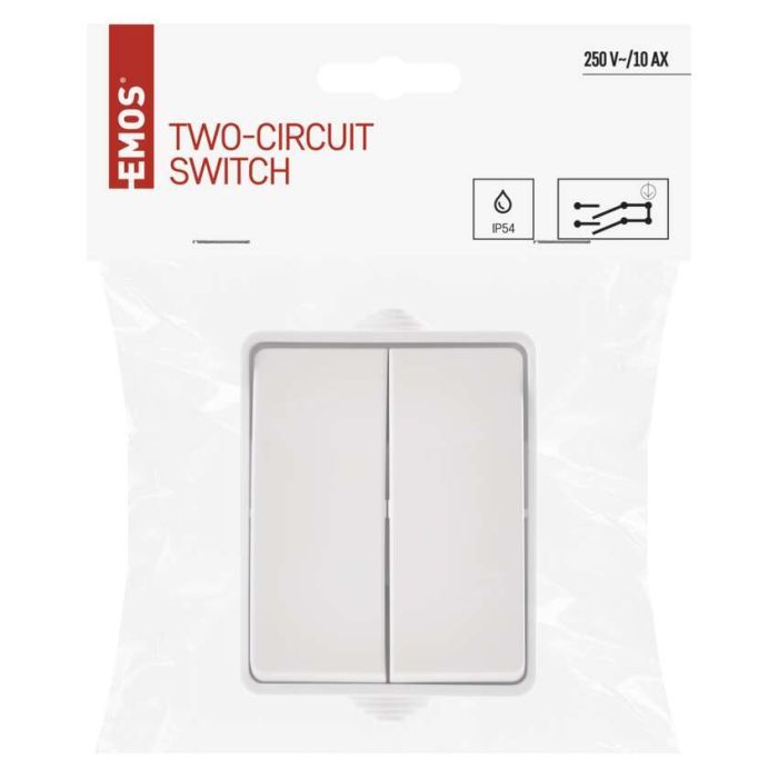 Выключатель EMOS C.5 IP54 (A1398.4) изображение 5