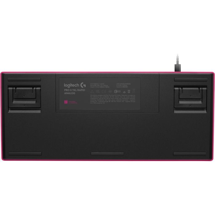 Клавіатура Logitech G PRO X TKL RAPID Wired Gaming Linear USB UA Magenta (920-013253) зображення 5