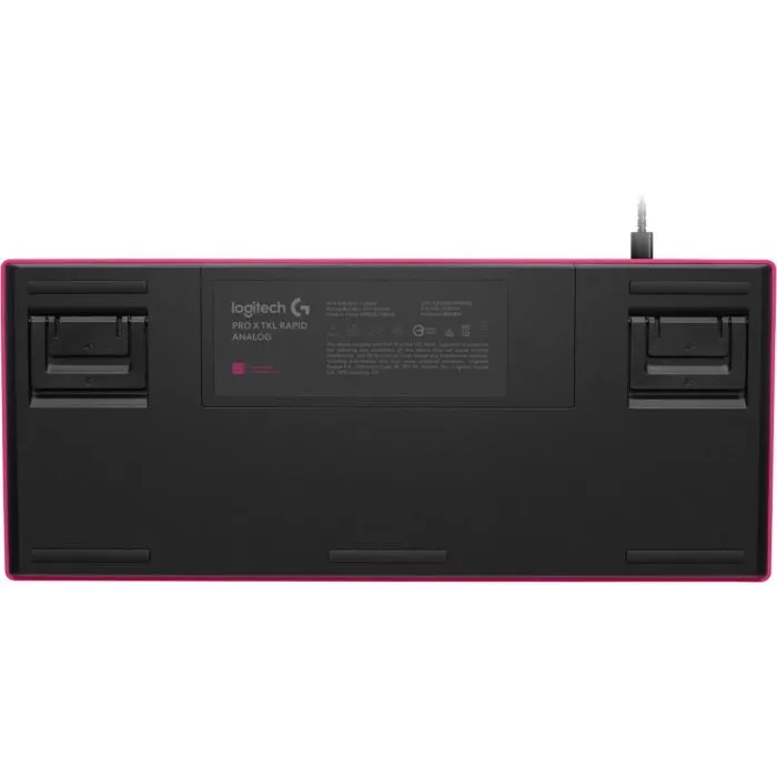 Клавиатура Logitech G PRO X TKL RAPID Wired Gaming Linear USB UA Magenta (920-013253) изображение 5
