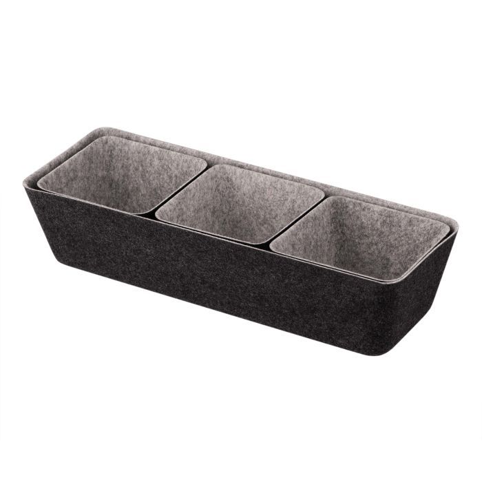 Контейнер для зберігання Ardesto Prestigio 4 предмети Сірий (ARHH5101FG) зображення 2