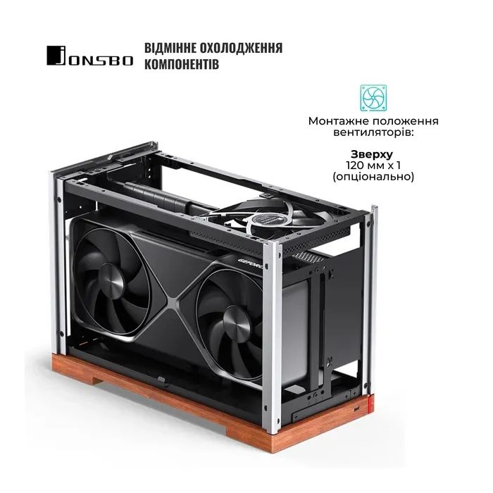 Корпус для ПК JONSBO T9 Silver изображение 4