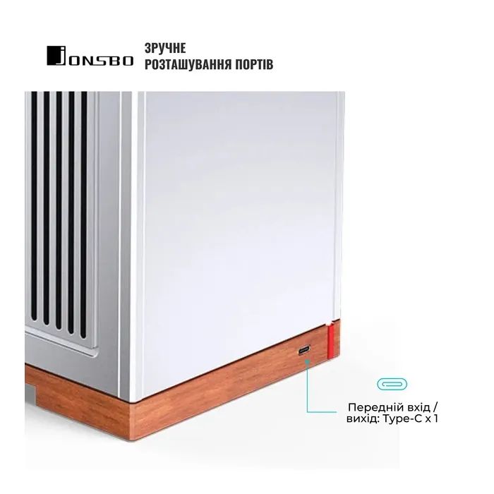 Корпус для ПК JONSBO T9 Silver изображение 5