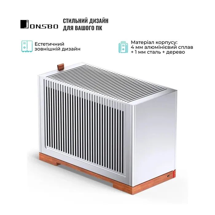 Корпус для ПК JONSBO T9 Silver изображение 6
