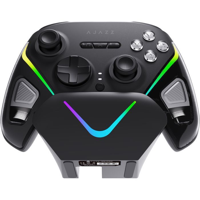 Геймпад Ajazz GP100S 2.4G/BT/USB Switch/PC/iOS/Android RGB White (GP100S-W) изображение 2