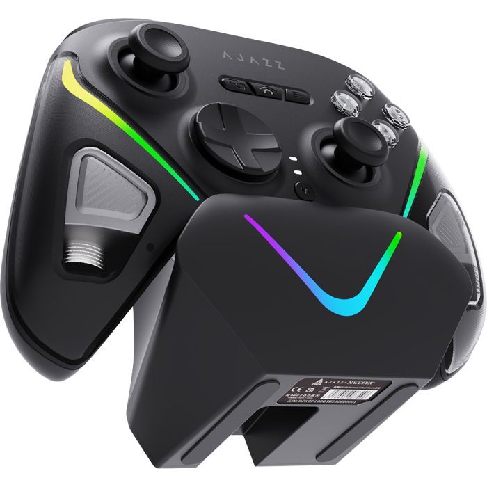 Геймпад Ajazz GP100S 2.4G/BT/USB Switch/PC/iOS/Android RGB White (GP100S-W) изображение 3