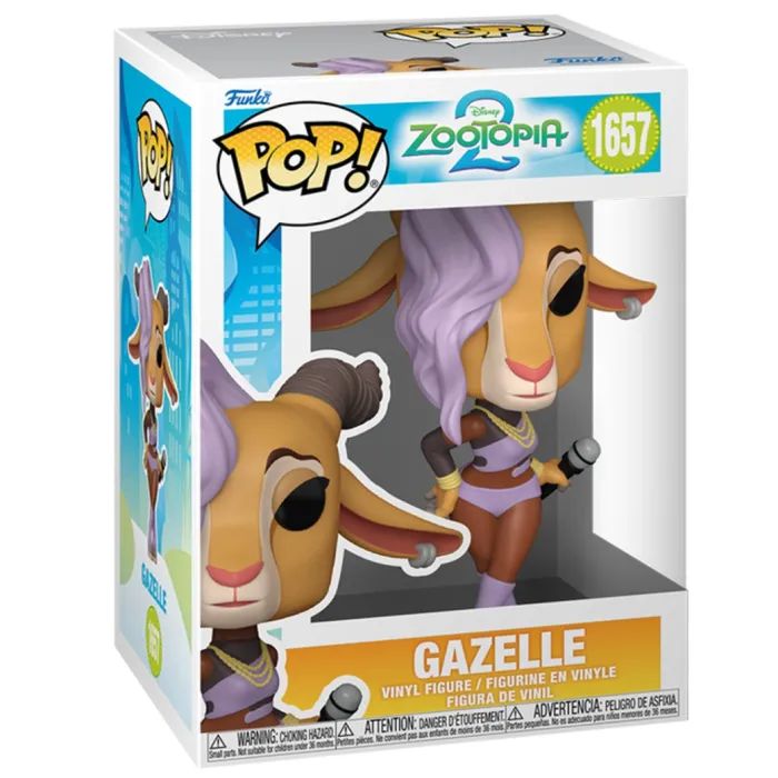 Фігурка Funko Pop серії Зоотрополіс 2 - Газель (86639) зображення 2